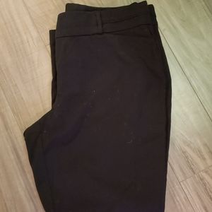Maurices Black Work Pants